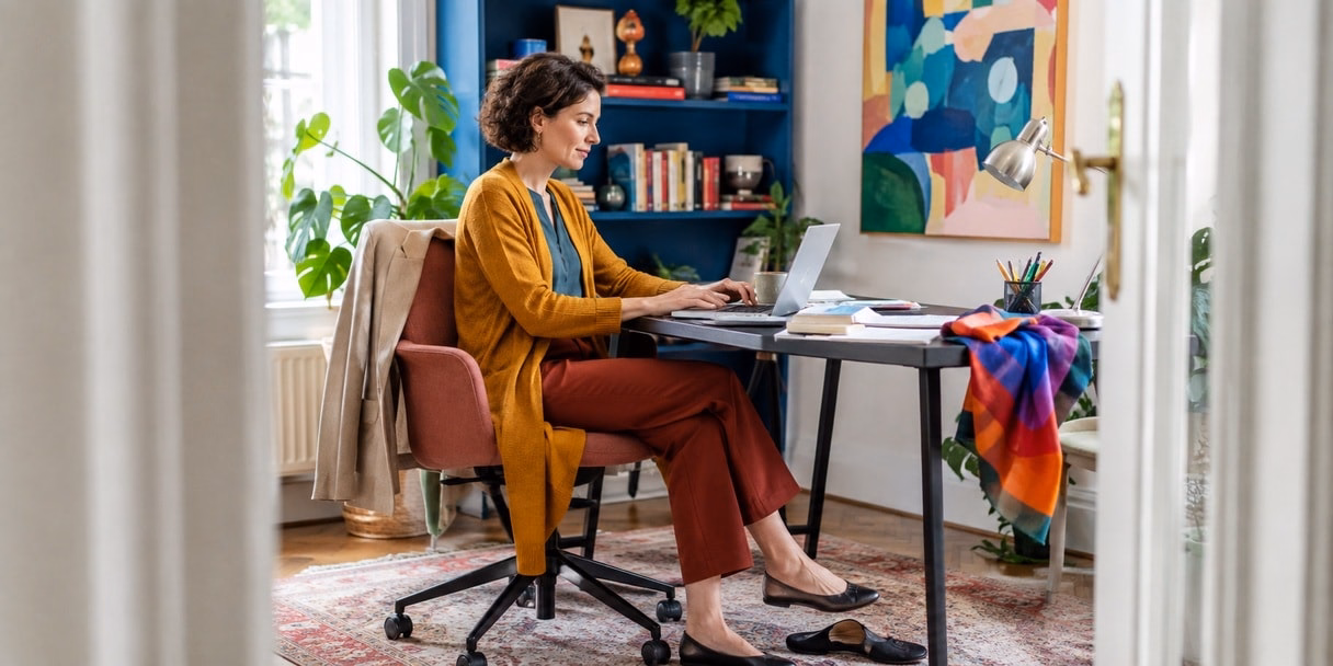 5 kényelmes, de csinos home office ruhadarab