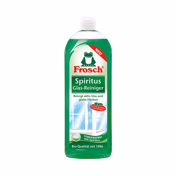 Ablaktisztító utántöltő FROSCH spirituszos 750ml