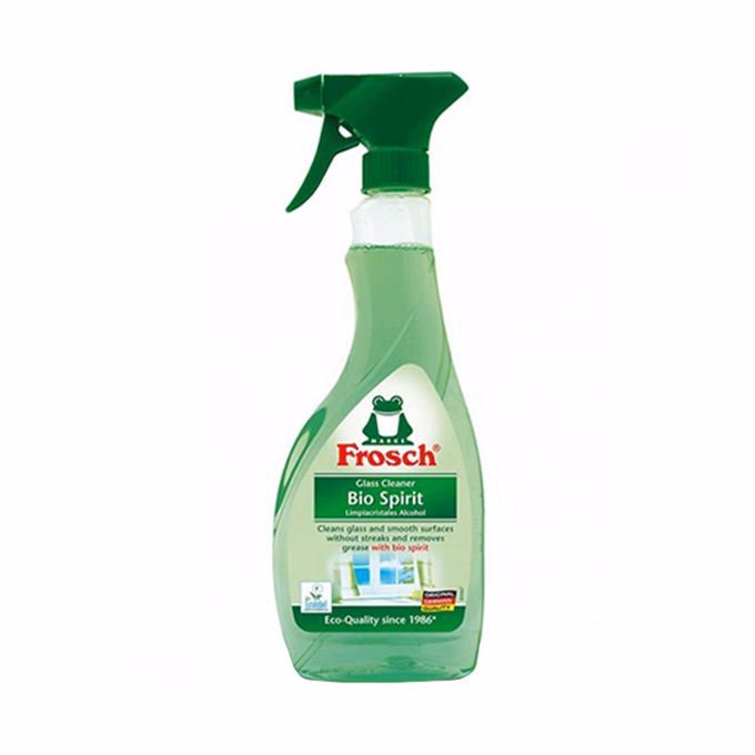 Ablaktisztító szórófejes FROSCH spiritusszal környezetbarát 500 ml