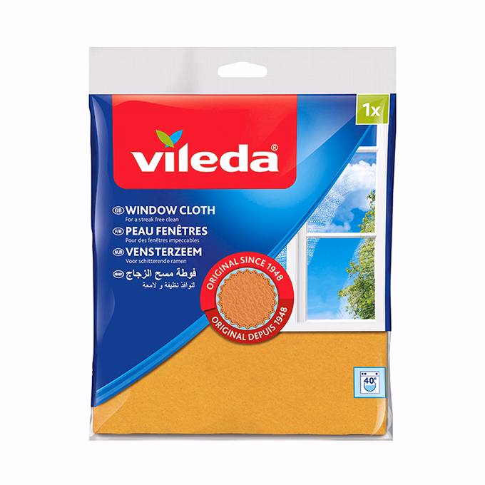 Ablaktörlő kendő VILEDA mosható