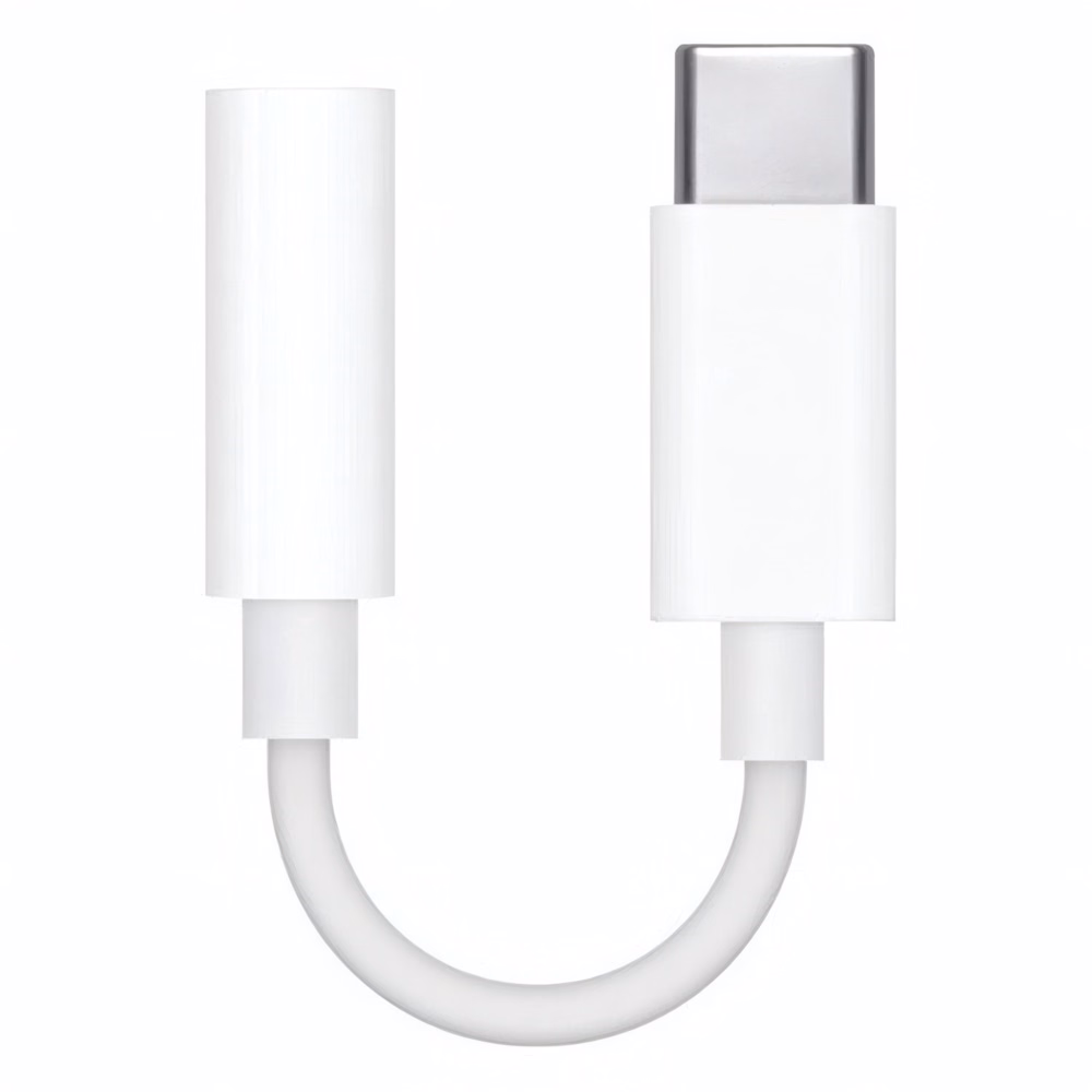 Adapter átalakító APPLE 3,5mm Jack/USB-C fehér