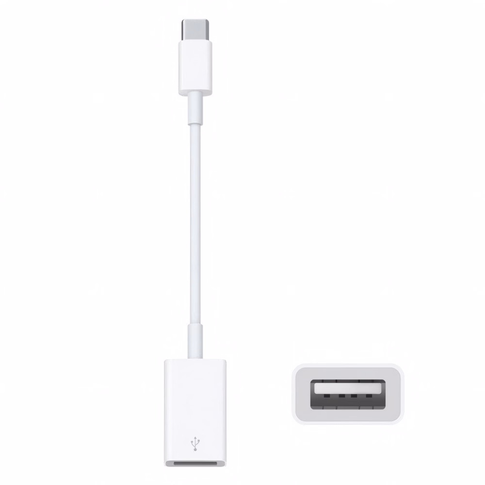 Adapter átalakító APPLE USB-A/USB-C fehér