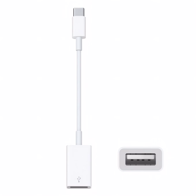 Adapter átalakító APPLE USB-A/USB-C fehér