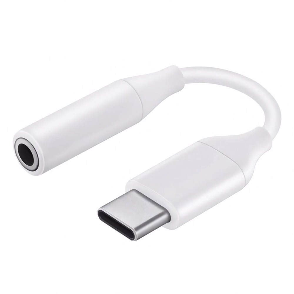 Adapter átalakító SAMSUNG 3,5mm Jack/USB-C fehér