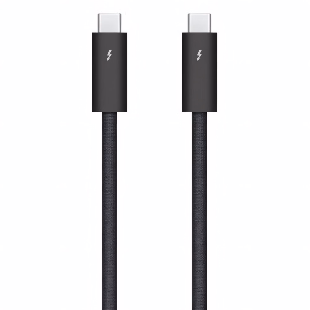 Adatkábel APPLE Thunderbolt 4 Pro USB-C/USB-C 100W 1,8m fekete