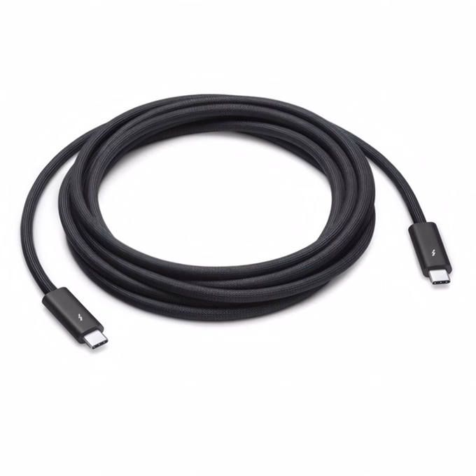 Adatkábel APPLE Thunderbolt 4 Pro USB-C/USB-C 100W 3m fekete