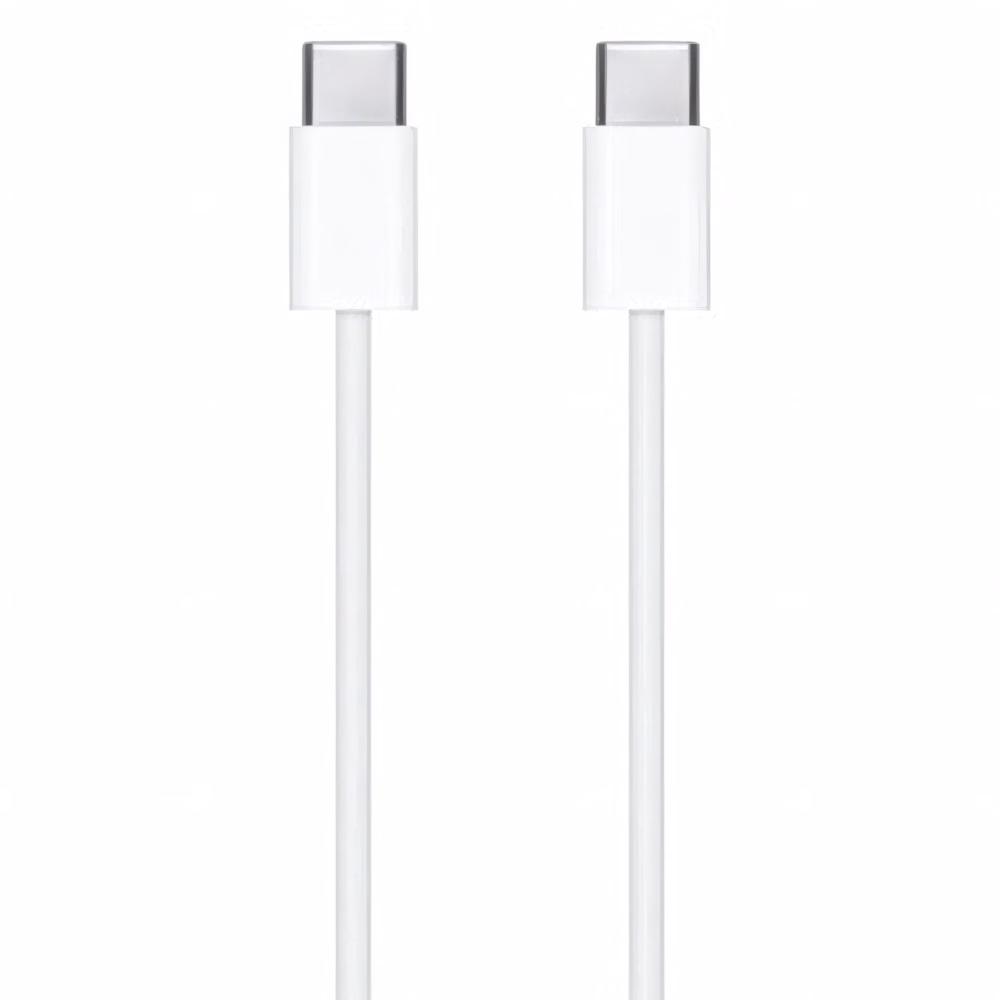 Adatkábel APPLE USB-C/USB-C 1m QC fehér