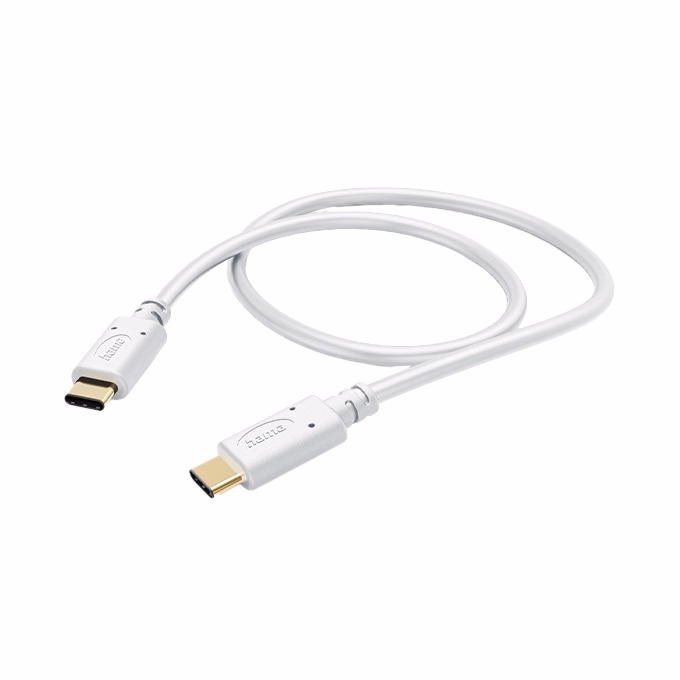 Adatkábel HAMA USB-C 1,5m fehér
