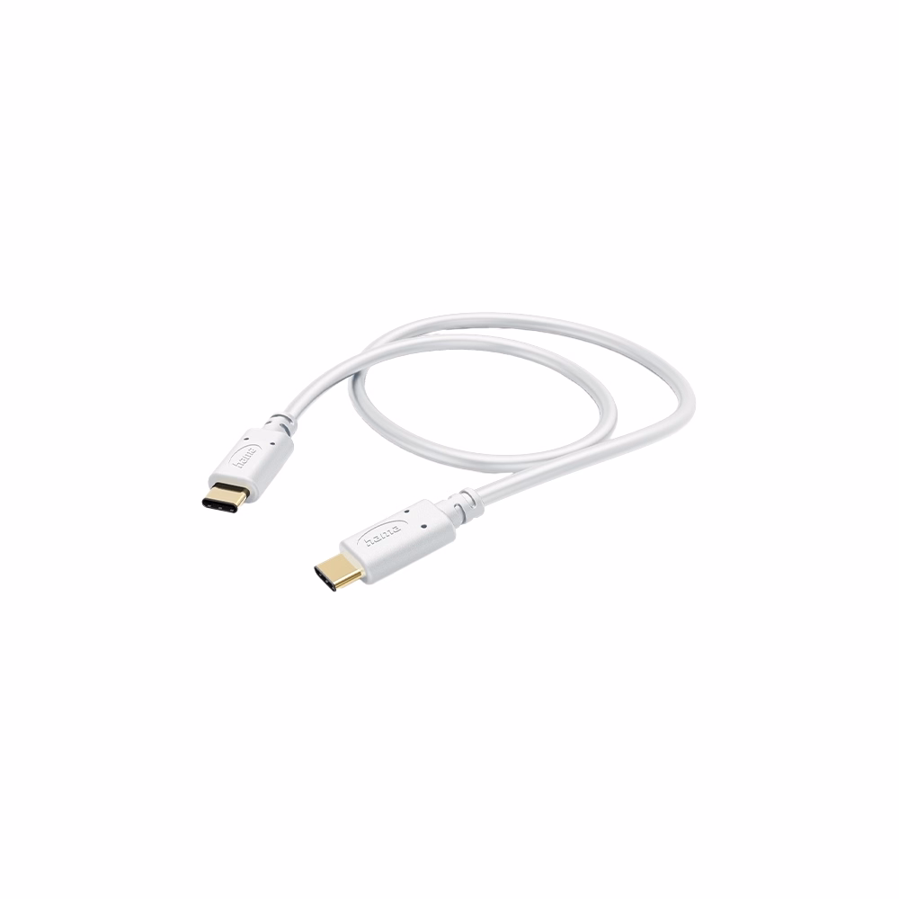 Adatkábel HAMA USB-C 1,5m fehér