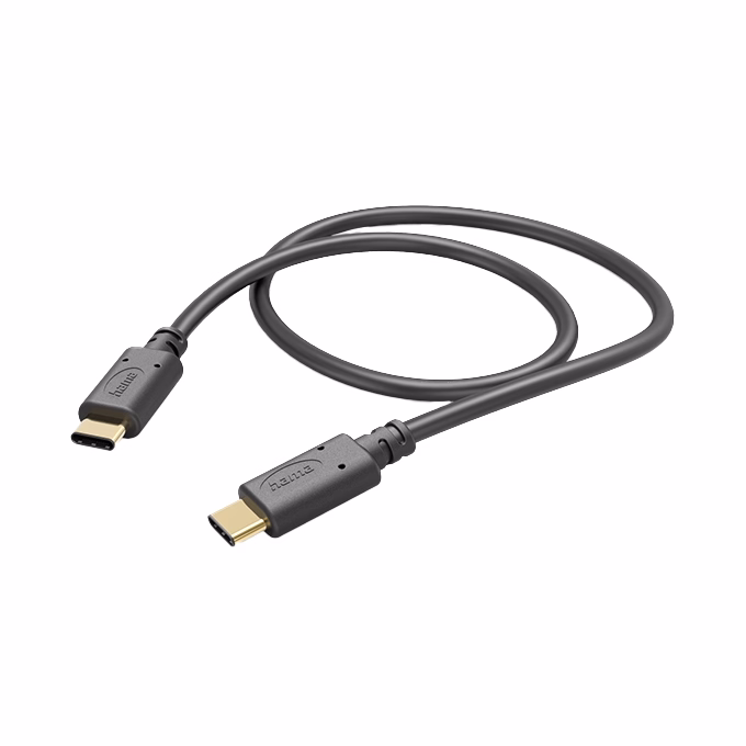 Adatkábel HAMA USB-C 1,5m fekete
