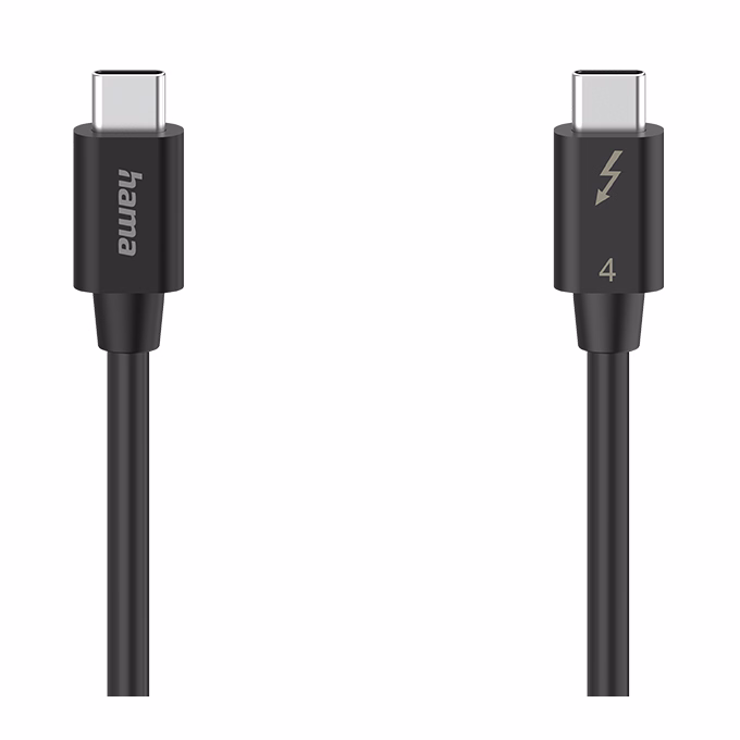 Adatkábel HAMA USB-C 40Gbit/s 0,8m