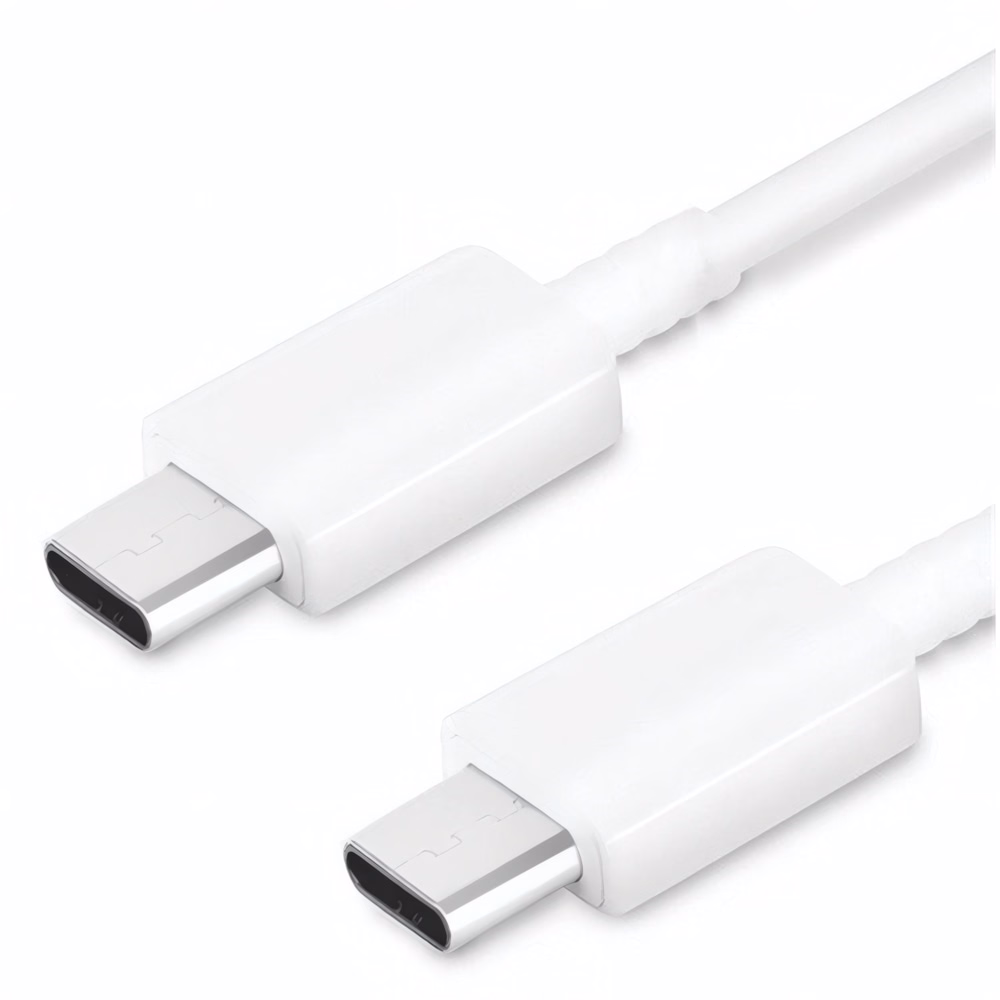 Adatkábel SAMSUNG EP-DA705BWEG USB-C/USB-C QC 1m fehér
