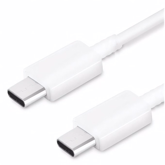 Adatkábel SAMSUNG EP-DA705BWEG USB-C/USB-C QC 1m fehér