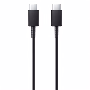 Adatkábel SAMSUNG EP-DA905 USB-C/USB-C 15W 3A QC 1m fekete