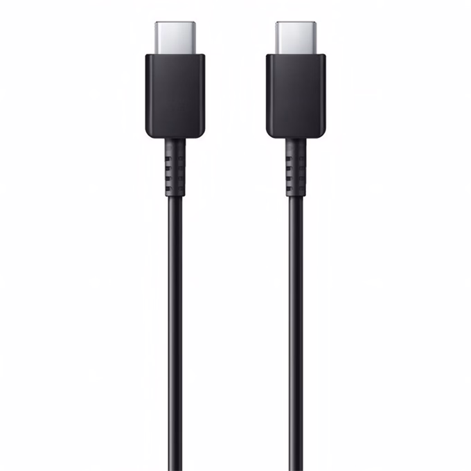 Adatkábel SAMSUNG EP-DA905 USB-C/USB-C 15W 3A QC 1m fekete