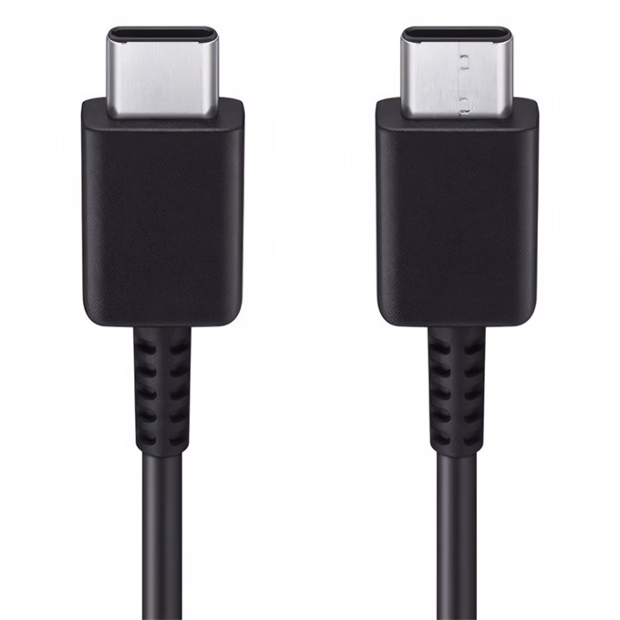 Adatkábel SAMSUNG EP-DG977BBE USB-C/USB-C PD QC 1m fehér