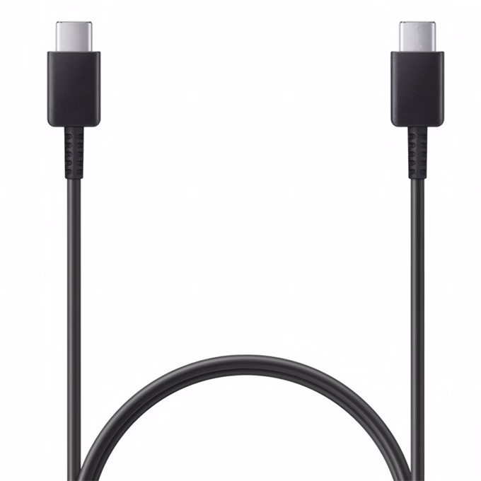 Adatkábel SAMSUNG EP-DN970 USB-C/USB-C QC 1m fekete