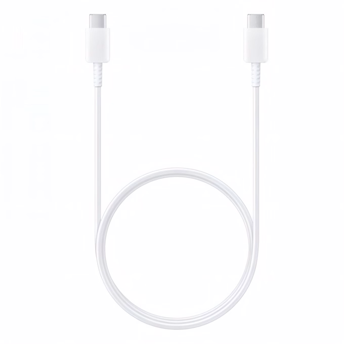 Adatkábel SAMSUNG EP-DN975 USB-C/USB-C 100W 5A QC 1m fehér