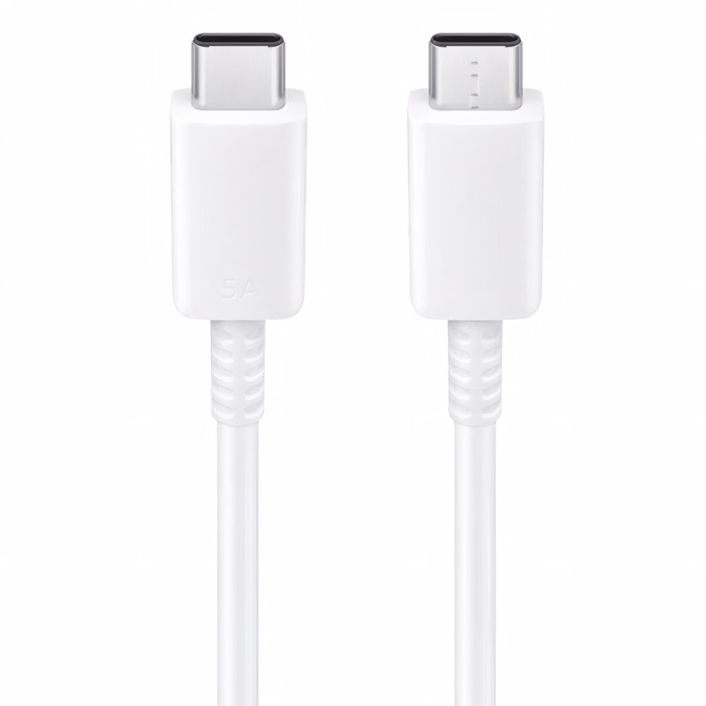 Adatkábel SAMSUNG EP-DN980BWE USB-C/USB-C QC 1m fehér
