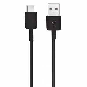 Adatkábel SAMSUNG EP-DW720CBE USB-A/USB-C QC 1,5m fekete