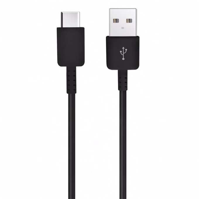 Adatkábel SAMSUNG EP-DW720CBE USB-A/USB-C QC 1,5m fekete
