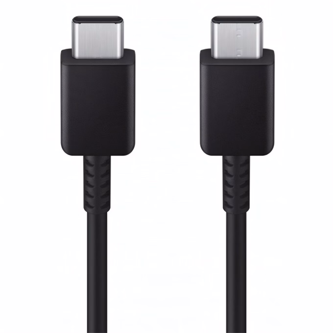 Adatkábel SAMSUNG USB-C/USB-C 100W 3A QC 1,8m fekete