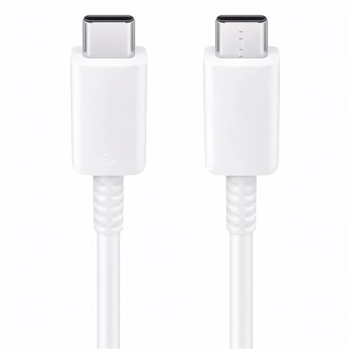 Adatkábel SAMSUNG USB-C/USB-C 100W 5A QC 1m fehér