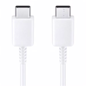Adatkábel SAMSUNG USB-C/USB-C 25W 3A QC 1,8m fehér