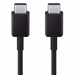 Adatkábel SAMSUNG USB-C/USB-C 25W 3A QC 1,8m fekete