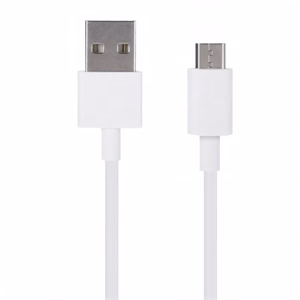 Adatkábel XIAOMI USB-A/Micro USB 0,8 fehér