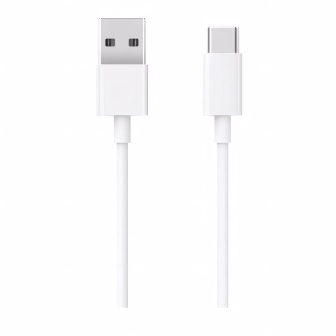 Adatkábel XIAOMI USB-A/USB-C 3A QC 1m fehér