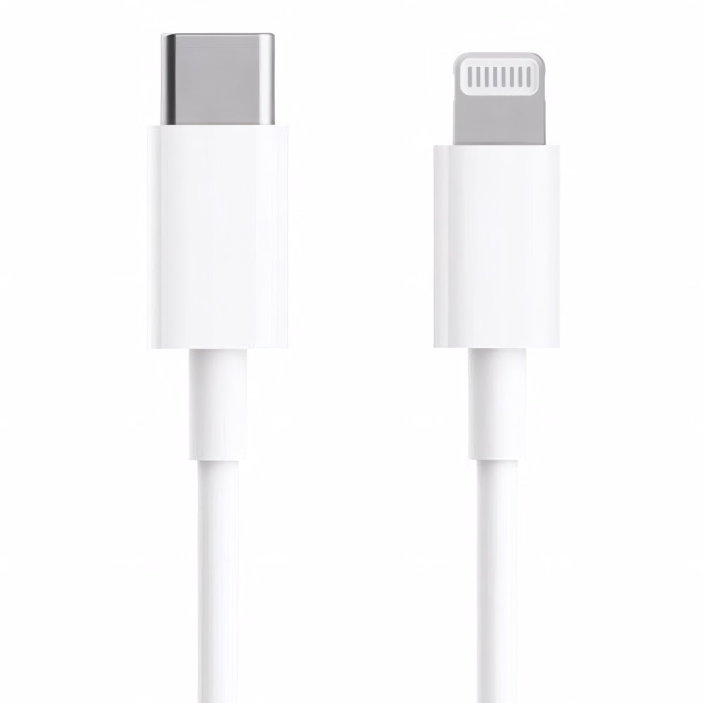 Adatkábel XIAOMI USB-C/Lightning 1m QC fehér