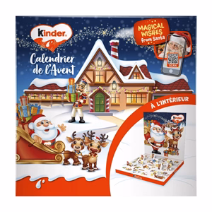 Adventi kalendárium KINDER 123 g