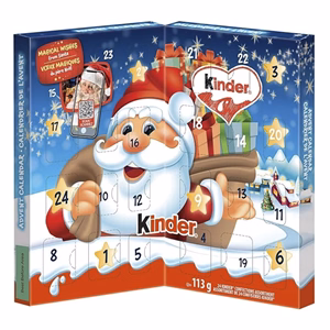 Adventi kalendárium KINDER mini  mix 113 g