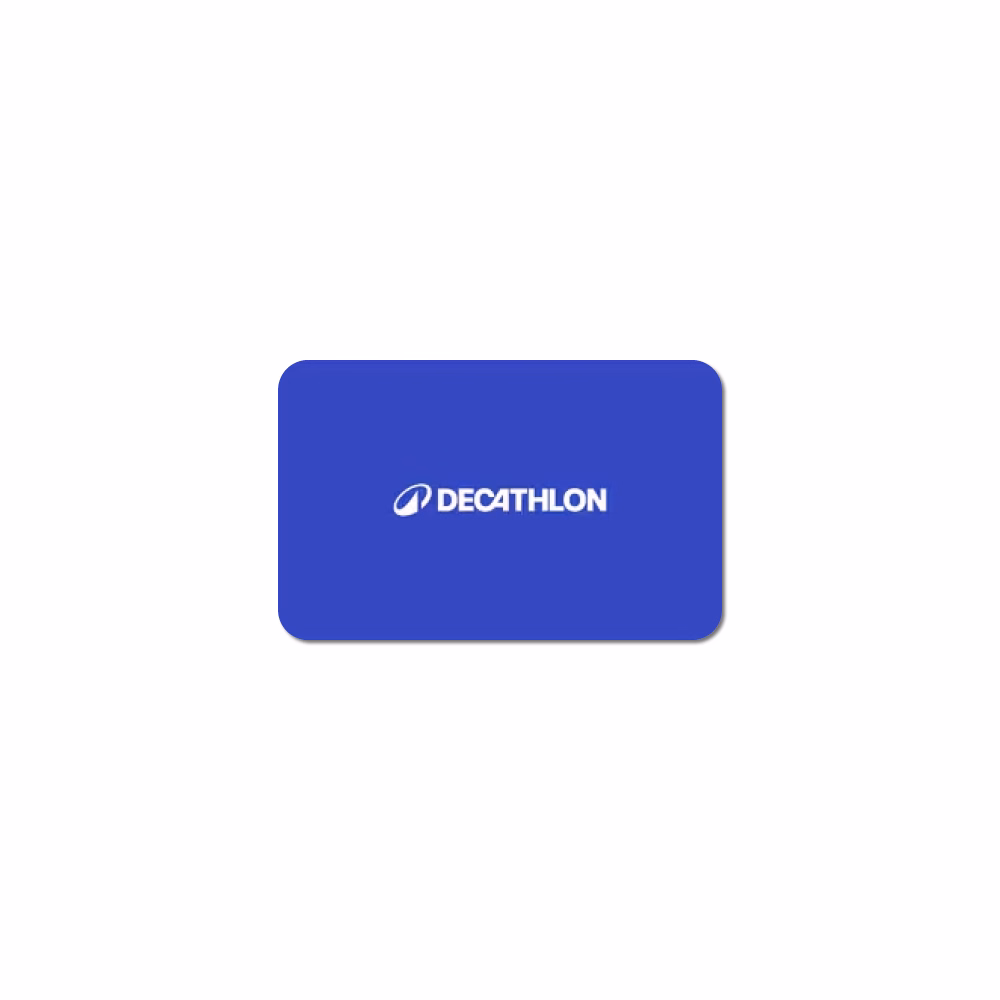 Ajándék DECATHLON vásárlási utalvány 40.000 Ft értékben
