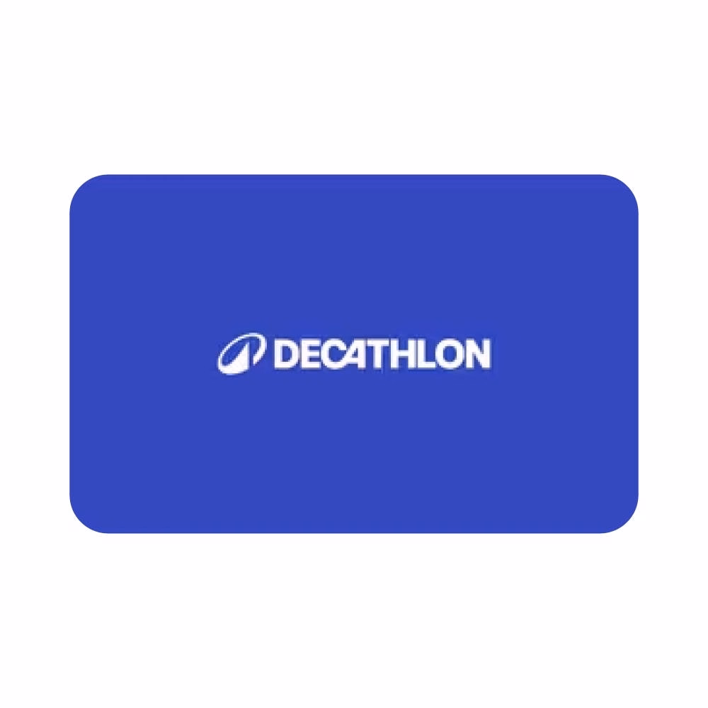 Ajándék DECATHLON vásárlási utalvány 5.000 Ft értékben