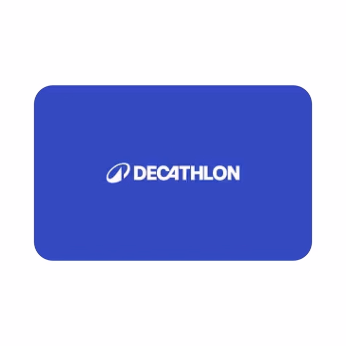 Ajándék DECATHLON vásárlási utalvány 5.000 Ft értékben