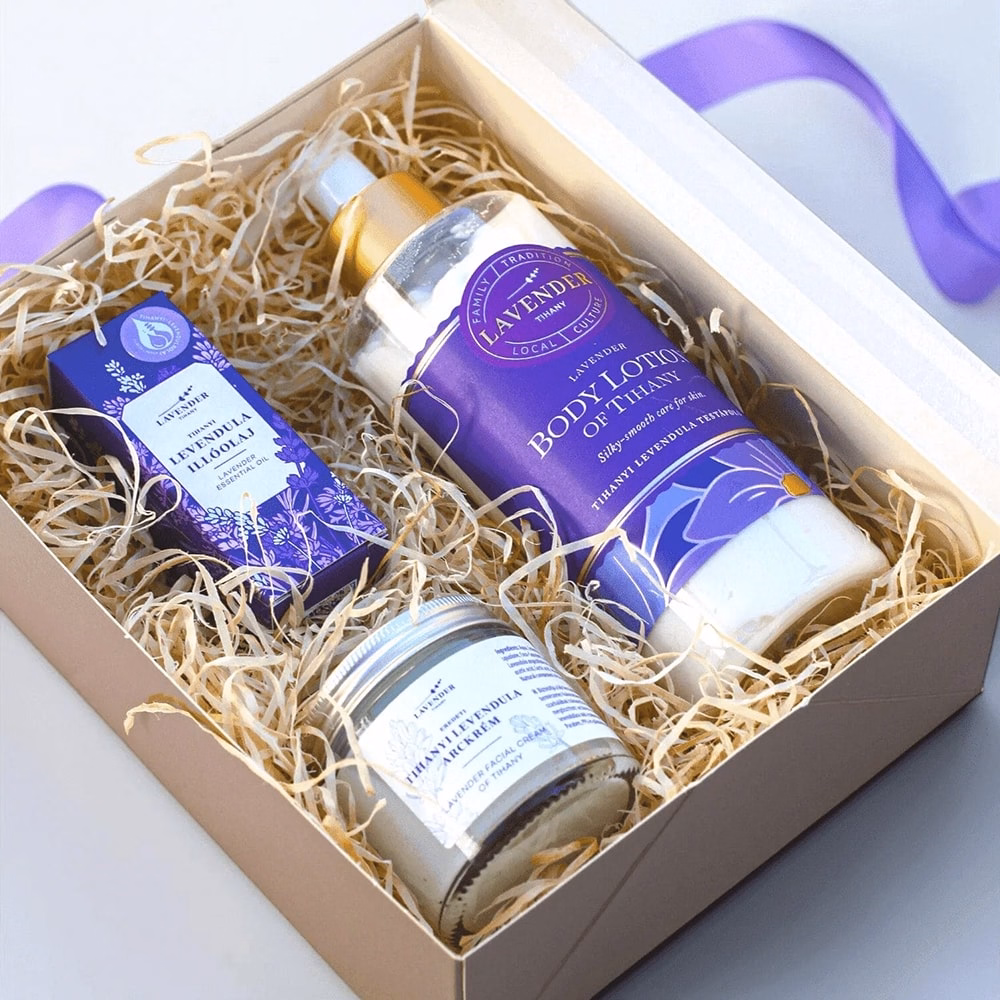 Ajándékcsomag LAVENDER TIHANY Rituals box 3 darabos