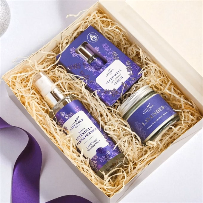 Ajándékcsomag LAVENDER TIHANY Sleep Well box 3 darabos