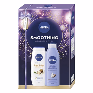 Ajándékcsomag NIVEA Moments of joy smoothing