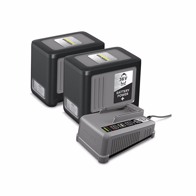 Akkumlátor készlet KÄRCHER Starter kit Battery Power+ 36/60