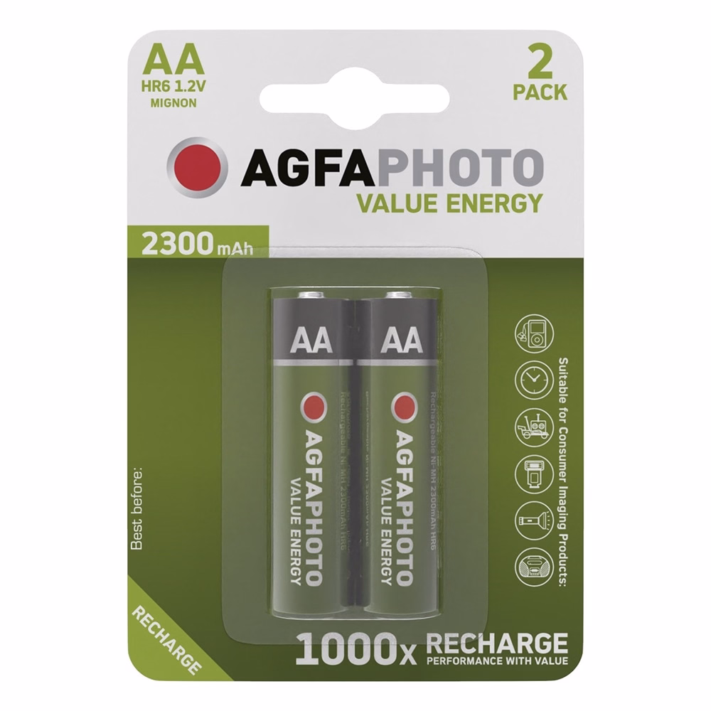 Akkumulátor ceruza AGFAPHOTO AA 2x2300 mAh