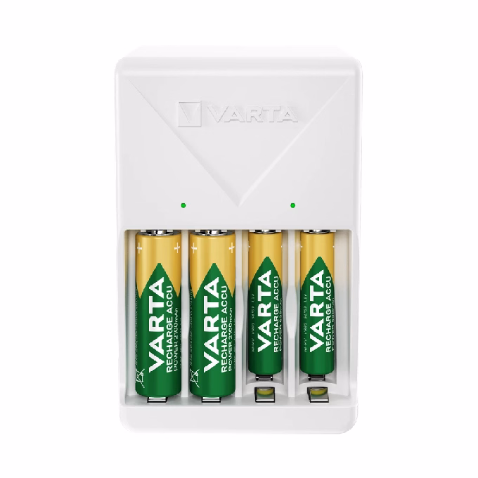 Akkumulátor töltő VARTA Plug + AA 4x2100 mAh