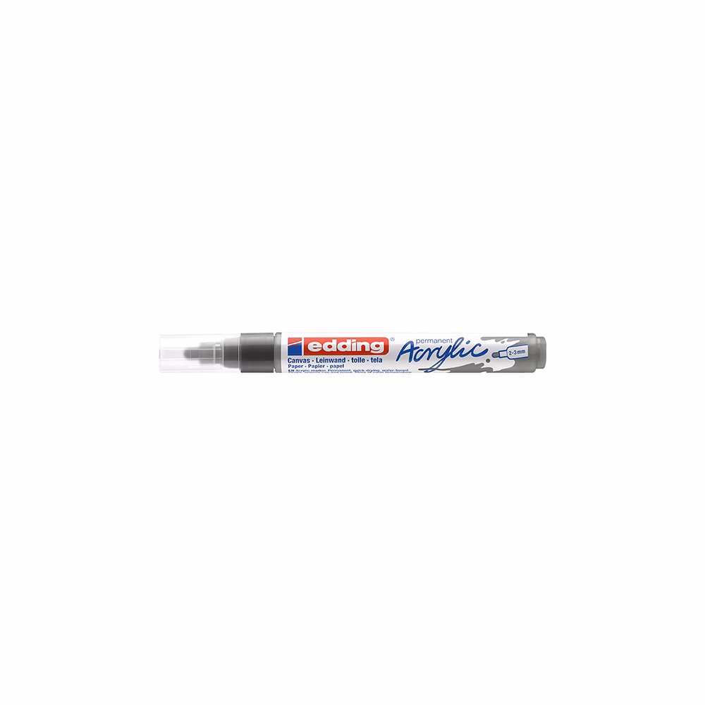Akril marker EDDING 5100 M 2-3 mm antracit