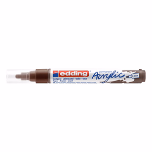 Akril marker EDDING 5100 M 2-3 mm csoki barna