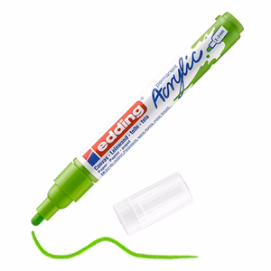 Akril marker EDDING 5100 M 2-3 mm levélzöld
