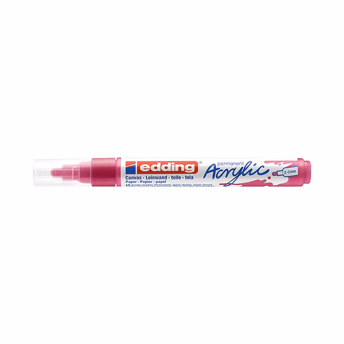 Akril marker EDDING 5100 M 2-3 mm magenta