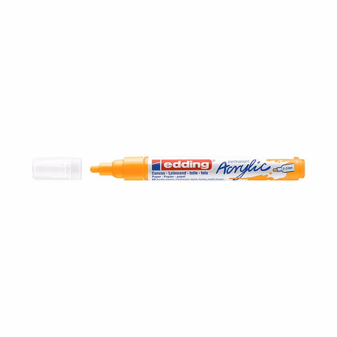 Akril marker EDDING 5100 M 2-3 mm napsárga