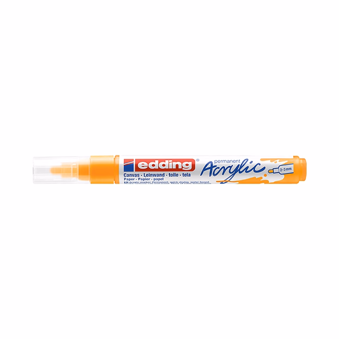 Akril marker EDDING 5100 M 2-3 mm napsárga