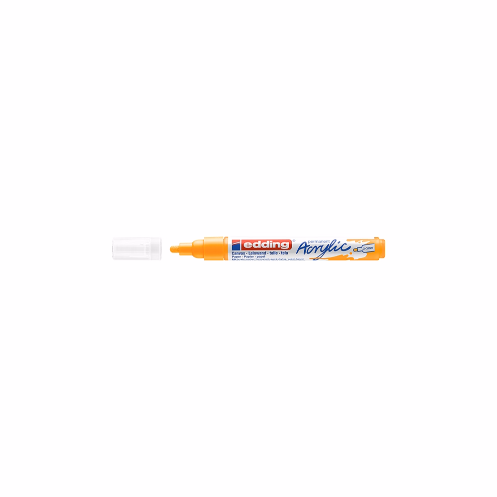 Akril marker EDDING 5100 M 2-3 mm napsárga